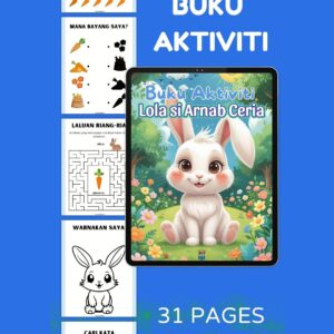 Buku Aktiviti Lola si Arnab Ceria